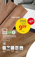 Promotions Revêtement de sol stratifié marche xl - Group Thys - Valide de 04/09/2024 à 23/09/2024 chez Brico