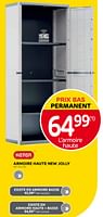 Promotions Armoire haute new jolly - Keter - Valide de 04/09/2024 à 23/09/2024 chez Brico