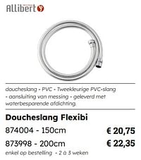 Doucheslang flexibi-Allibert