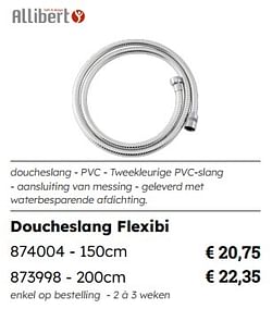 Doucheslang flexibi