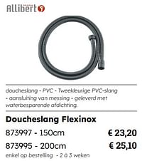 Doucheslang flexinox-Allibert