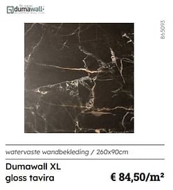 Dumawall xl gloss tavira