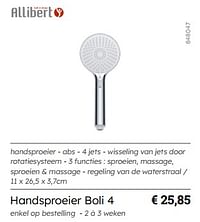 Handsproeier boli 4-Allibert