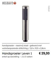 Handsproeier leven 1-Allibert