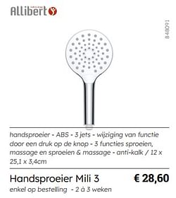 Handsproeier mili 3