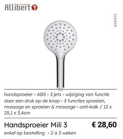 Handsproeier mili 3