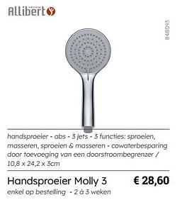 Handsproeier molly 3