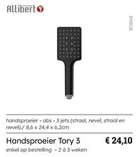 Handsproeier tory 3-Allibert