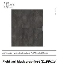 Rigid wall black graphite-Rigid Floors & Walls