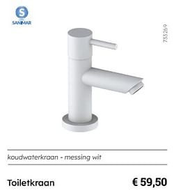 Toiletkraan