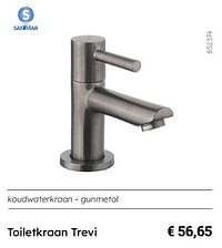 Toiletkraan trevi-Sanimar