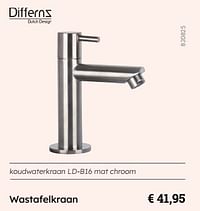 Wastafelkraan-Differnz