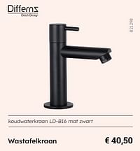 Wastafelkraan-Differnz