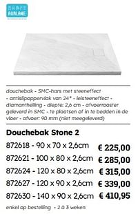 Douchebak stone 2-Aurlane