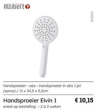 Handsproeier elvin 1-Allibert