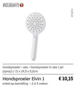 Handsproeier elvin 1