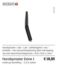 Handsproeier esine 1-Allibert