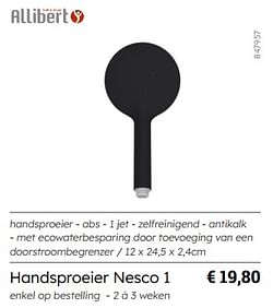 Handsproeier nesco 1