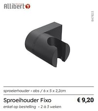 Sproeihouder fixo-Allibert