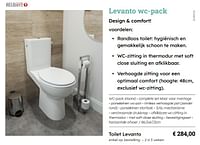 Toilet levanto-Allibert