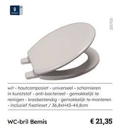 Wc-bril bemis