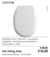 Wc-zitting atlas-Allibert