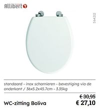 Wc-zitting boliva-Allibert