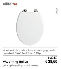 Wc-zitting boliva-Allibert