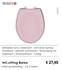 Wc-zitting boreo-Allibert