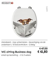 Wc-zitting business dog-Allibert