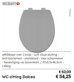 Wc-zitting dolceo