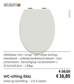 Wc-zitting ekla