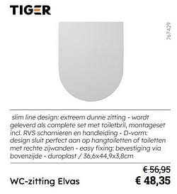 Wc-zitting elvas