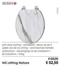 Wc-zitting naturo-Allibert