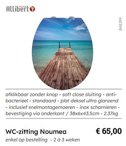 Wc-zitting noumea