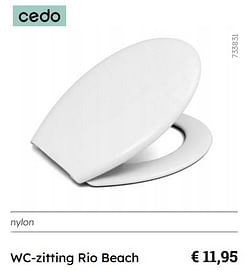 Wc-zitting rio beach