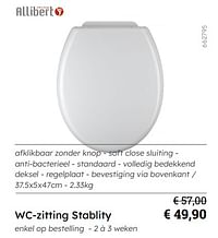 Wc-zitting stablity-Allibert