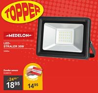 Ledstraler zonder sensor-Medelon