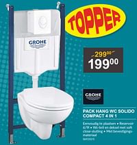 Pack hang wc solido compact 4 in 1-Grohe