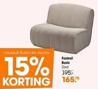 Fauteuil busto-Huismerk - Kwantum