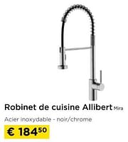 Promotions Robinet de cuisine allibert mira - Allibert - Valide de 01/09/2024 à 30/09/2024 chez Molecule