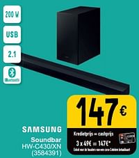 Samsung soundbar hw-c430-xn-Samsung