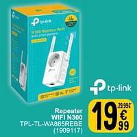 Tp-link repeater wifi n300 tpl-tl-wa865rebe-TP-LINK