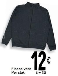 Fleece vest-Huismerk - Cora