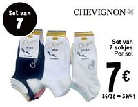 Set van 7 sokjes-Chevignon