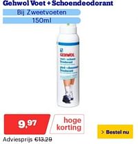 Gehwol voet + schoendeodorant-Gehwol