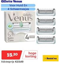 Gillette venus voor huid en 4 scheermesjes-Gillette