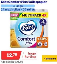 Edet comfort plus toiletpapier-Edet