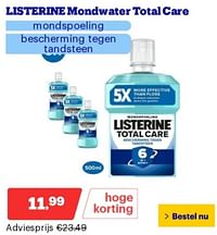 Listerine mondwater total care-Listerine