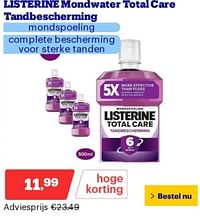 Listerine mondwater total care tandbescherming-Listerine